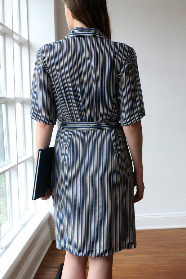 Ganni Allen Georgette Shirt Dress Ganni Allen Georgette Shirt Dress