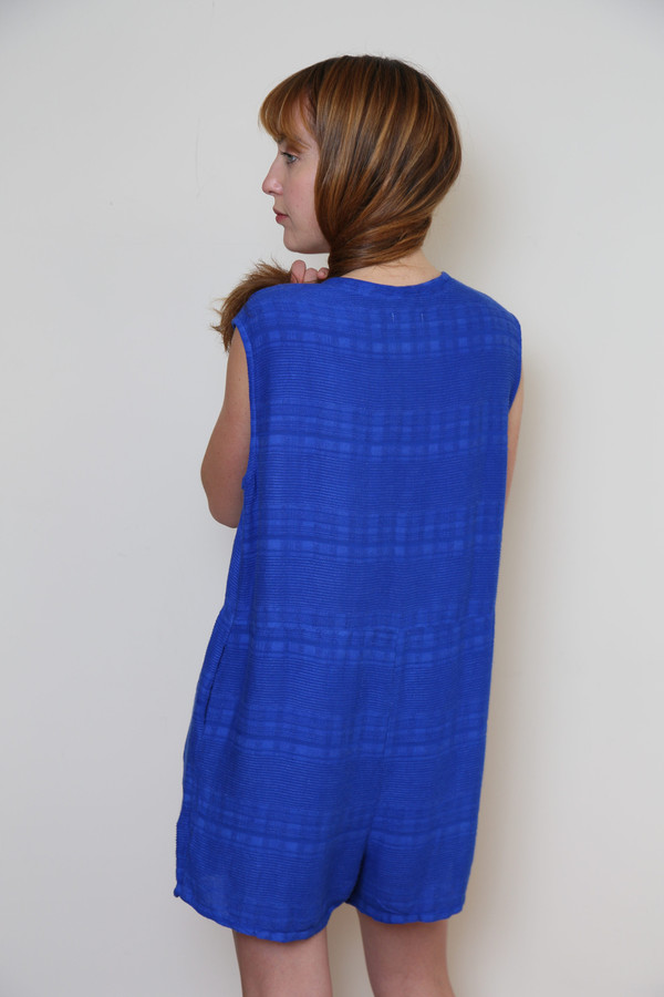 nico nico rampling textured romper nico nico rampling textured romper