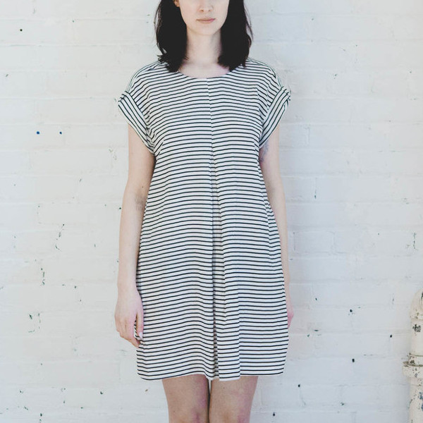 AMANDA MOSS - STRIPED CREW AMANDA MOSS - STRIPED CREW