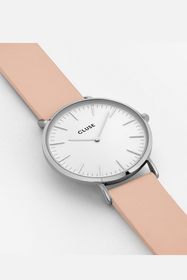 CLUSE WATCH La Boheme Silver White/Nude CLUSE WATCH La Boheme Silver White/Nude