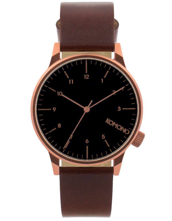 Komono Winston Regal Watch Burgundy Komono Winston Regal Watch Burgundy