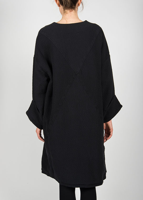 Black Crane - Quilt Coat in Black Black Crane - Quilt Coat in Black