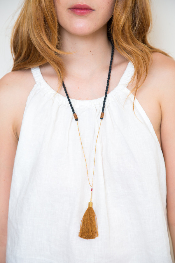 Ora-C Alice Necklace in Camel Ora-C Alice Necklace in Camel