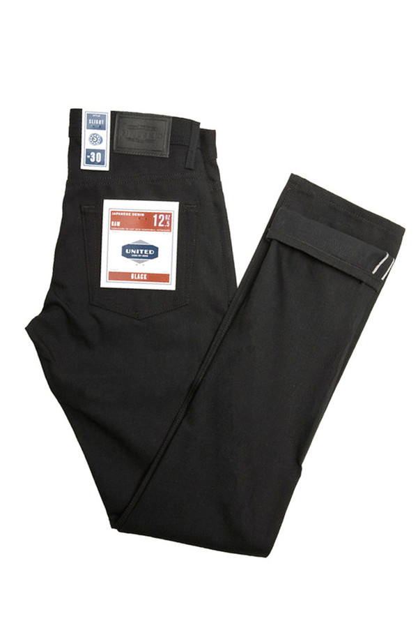 Men's United Stock Dry Goods Slight Denim I Black Men's United Stock Dry Goods Slight Denim I Black