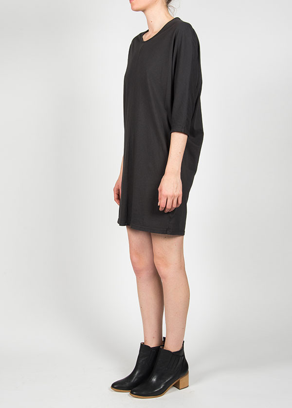 Black Crane - Wide Dress in Ebony Black Crane - Wide Dress in Ebony