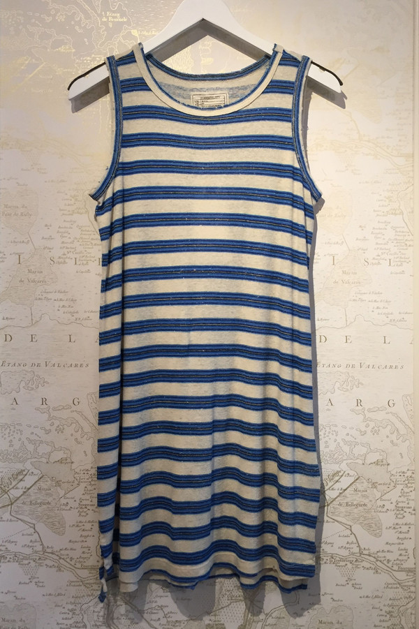 Current Elliott Muscle Tee Dress in Wayfarer Stripe Current Elliott Muscle Tee Dress in Wayfarer Stripe