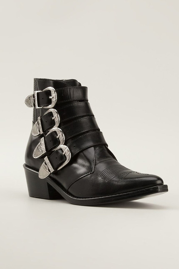 Toga Pulla Leather Buckle Boot Toga Pulla Leather Buckle Boot