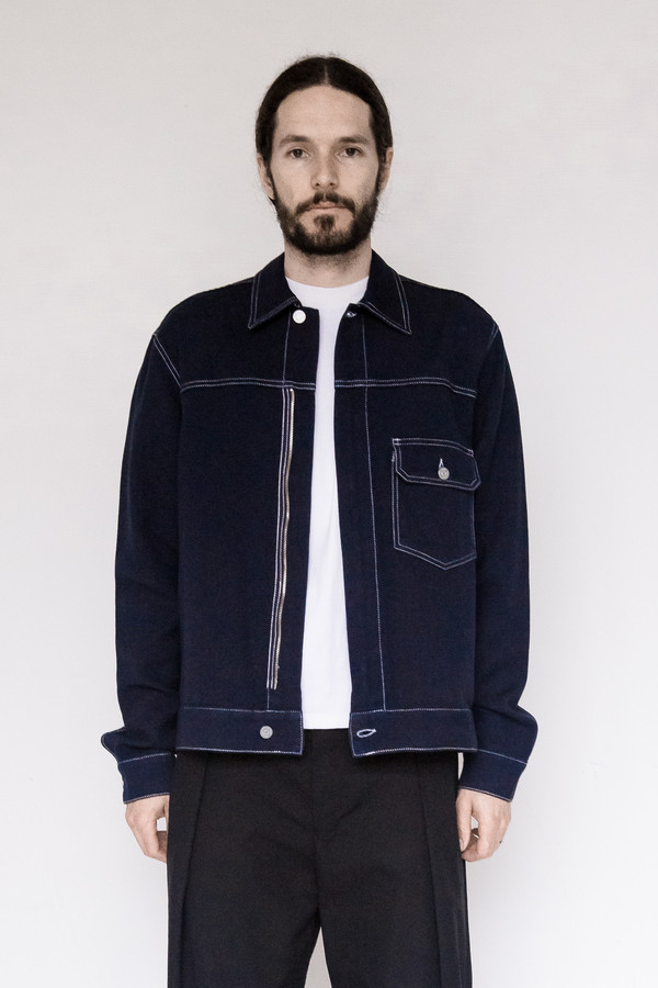 Our Legacy Cotton HZ Jean Jacket Our Legacy Cotton HZ Jean Jacket