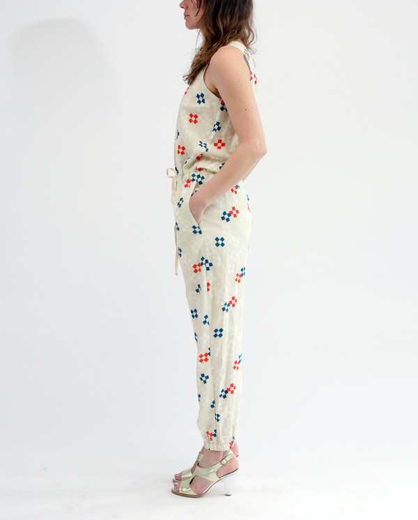 Nahanni Arntzen Cortes jumpsuit- geo print Nahanni Arntzen Cortes jumpsuit- geo print