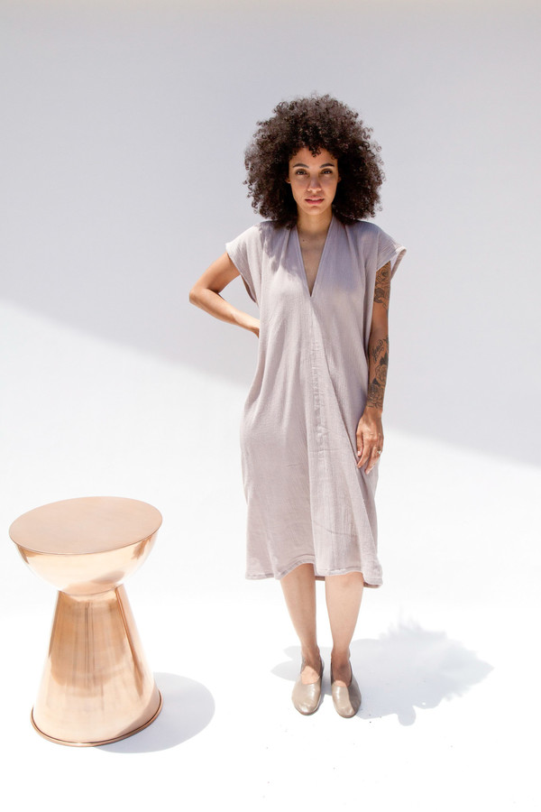 Miranda Bennett Salton Everyday Dress, Double Gauze Miranda Bennett Salton Everyday Dress, Double Gauze
