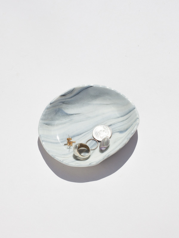 The Pursuits of Happiness Marbled Dish 4" The Pursuits of Happiness Marbled Dish 4"