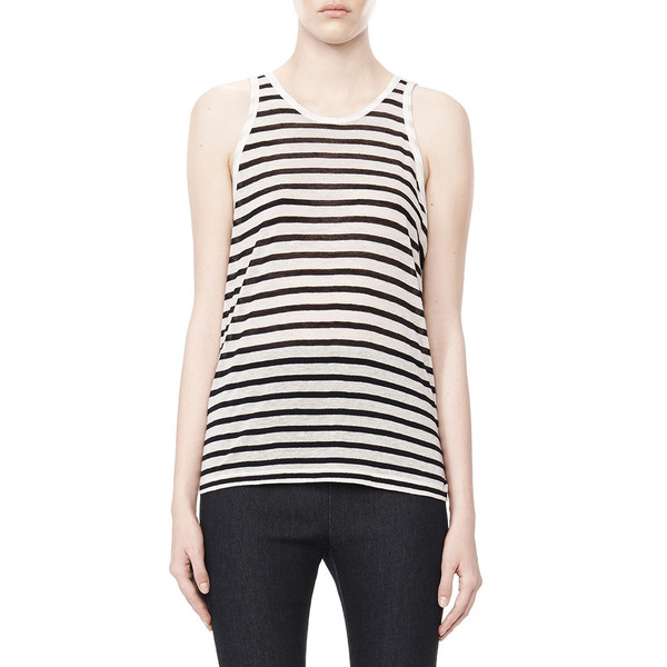 T By Alexander Wang Stripe Linen Tank T By Alexander Wang Stripe Linen Tank