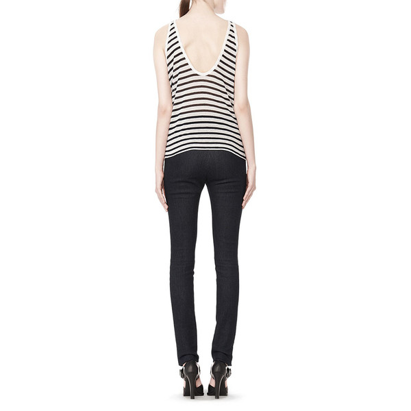 T By Alexander Wang Stripe Linen Tank T By Alexander Wang Stripe Linen Tank