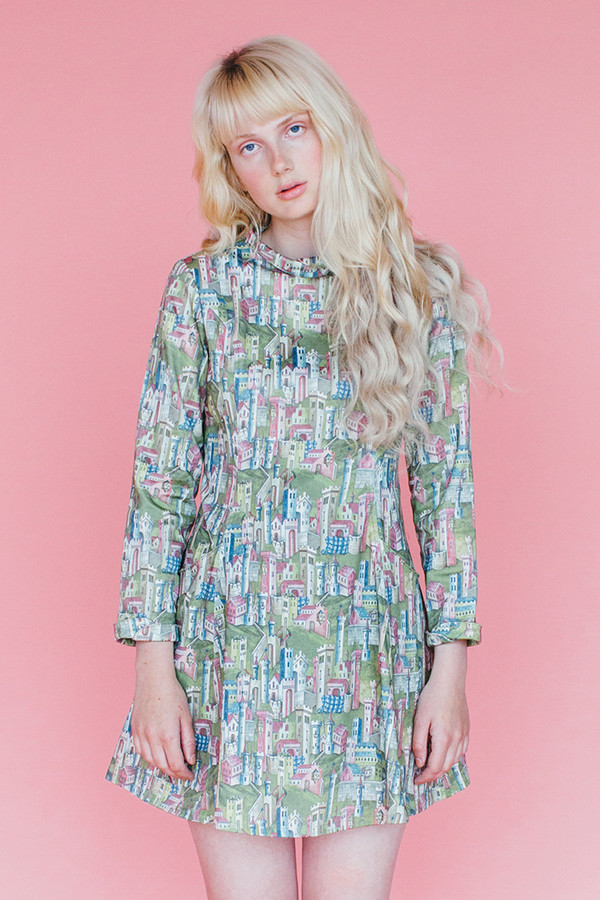 Samantha Pleet Passion Dress - Castle Print Samantha Pleet Passion Dress - Castle Print