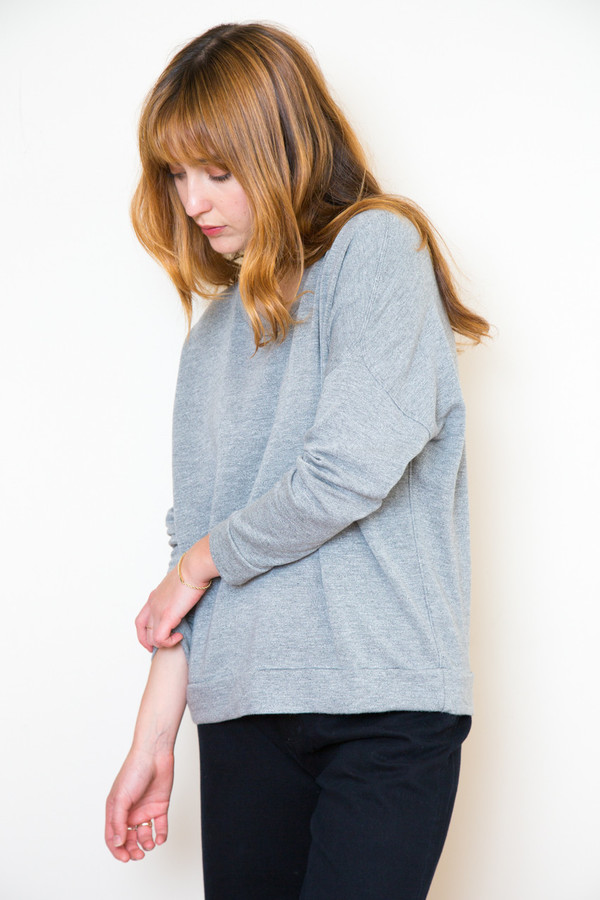 stateside heather grey sweatshirt stateside heather grey sweatshirt