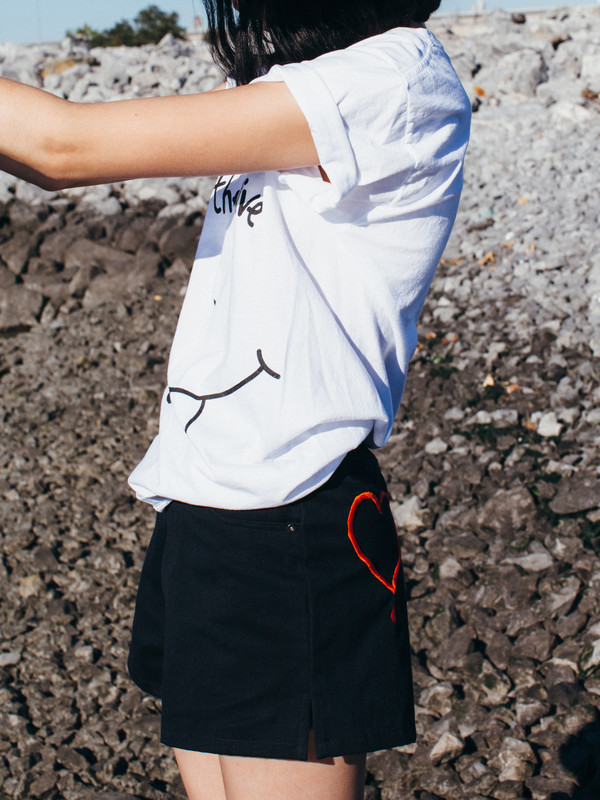 SAMANTHA PLEET Black Hole Shorts SAMANTHA PLEET Black Hole Shorts