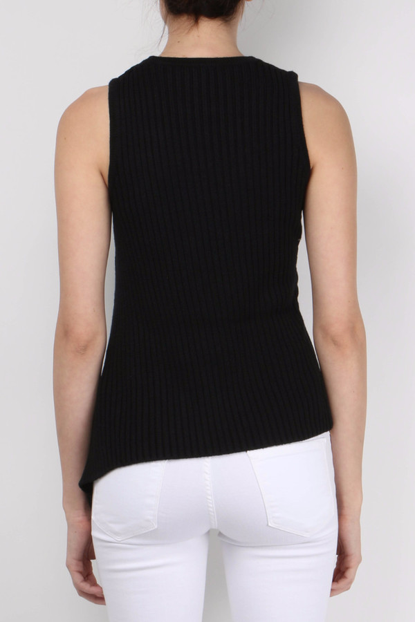 Jonathan Simkhai Angle Rib Knit Top Jonathan Simkhai Angle Rib Knit Top