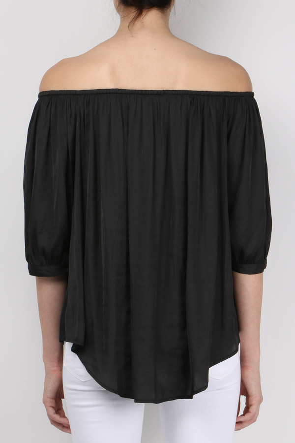 Smythe Gypset Blouse Black Smythe Gypset Blouse Black