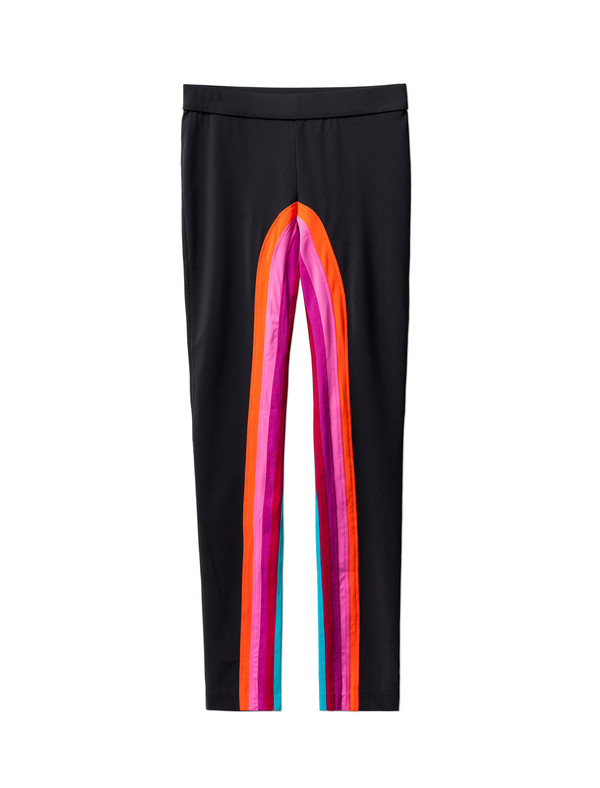 No Ka Oi Womens Kamu Pant Black/Rainbow No Ka Oi Womens Kamu Pant Black/Rainbow