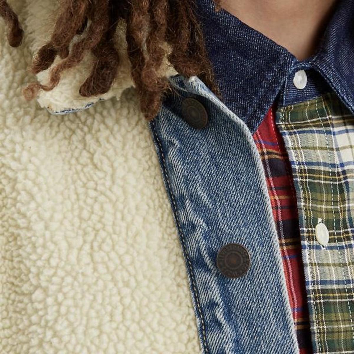 Levi's Sherpa Panel Trucker Jacket - So 