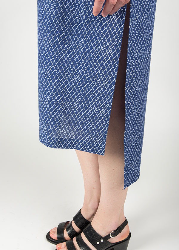 Ilana Kohn - Roxey Dress in Blue Net Ilana Kohn - Roxey Dress in Blue Net