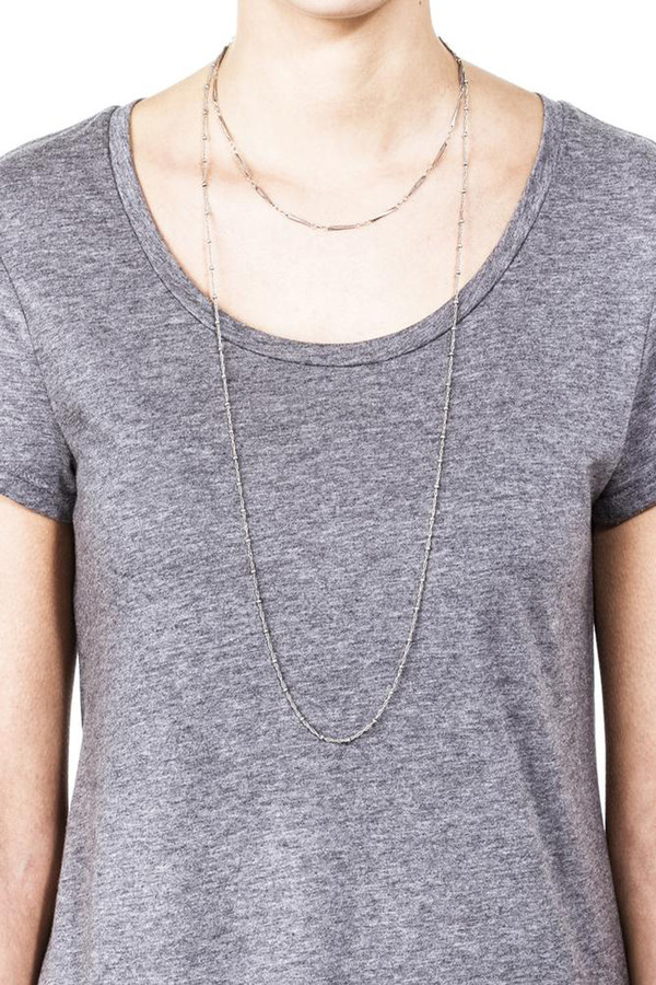 Grayling Willow Necklace in Silver Grayling Willow Necklace in Silver