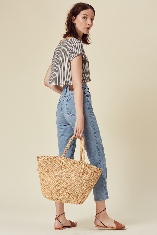 Stil. Ace Crop Top in Stripe Stil. Ace Crop Top in Stripe