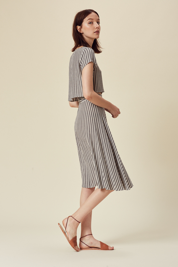 Stil. San Pedro Skirt in Stripe Stil. San Pedro Skirt in Stripe