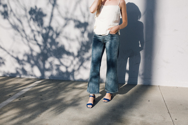Objects Without Meaning Flare Jean, Blue Objects Without Meaning Flare Jean, Blue
