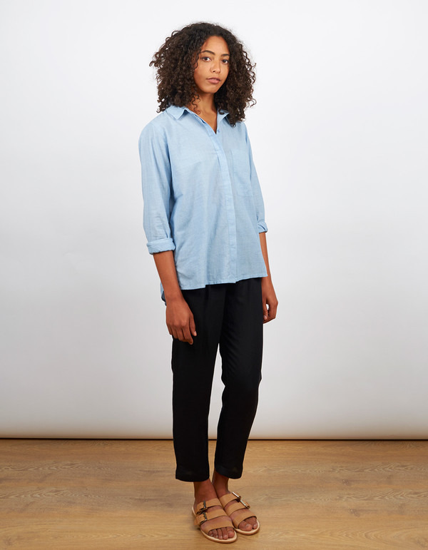 Just Female Blaze Shirt Celestial Blue Just Female Blaze Shirt Celestial Blue