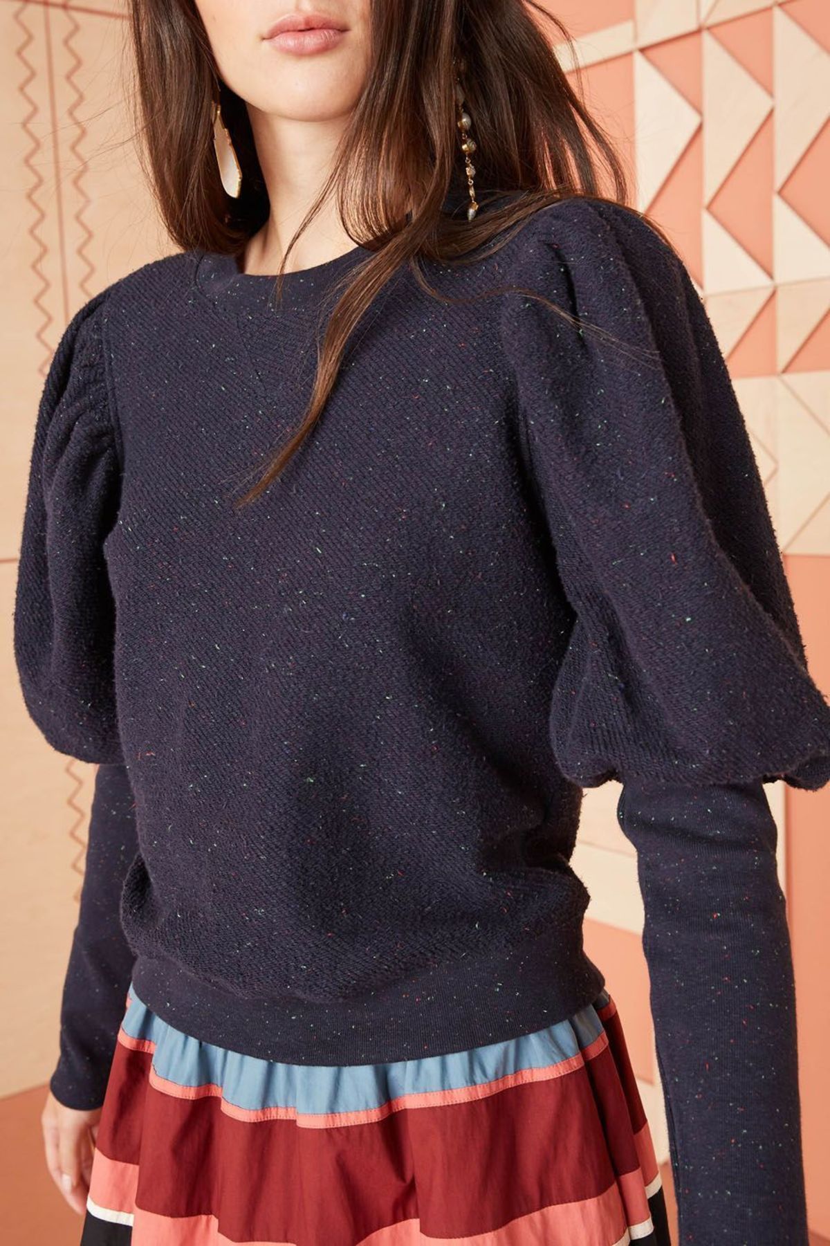 Ulla Johnson Philo Pullover - MIDNIGHT 