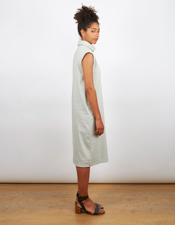 Kowtow Turning Pages Dress Grey Marle Kowtow Turning Pages Dress Grey Marle