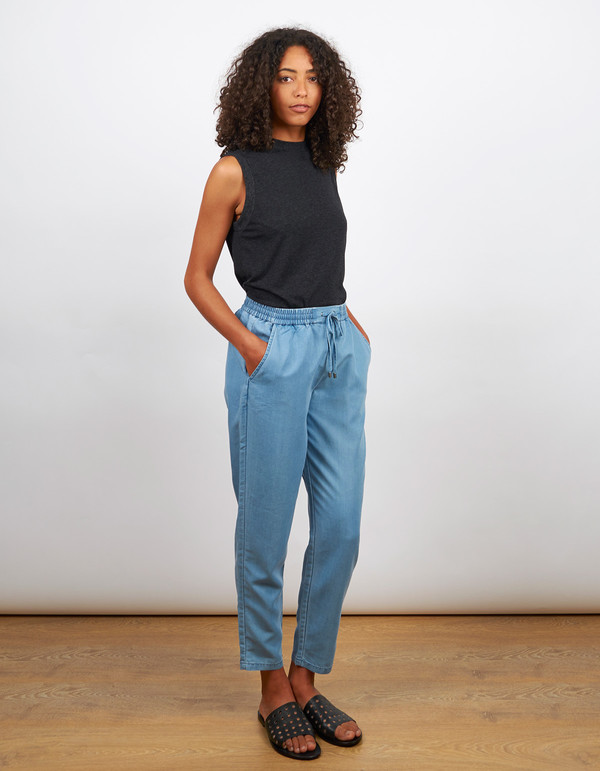 Minimum Mirza Pants Medium Blue Minimum Mirza Pants Medium Blue