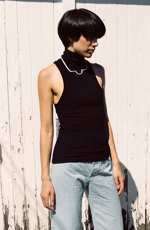 Giu Giu Nonna Sleeveless Turtleneck Giu Giu Nonna Sleeveless Turtleneck