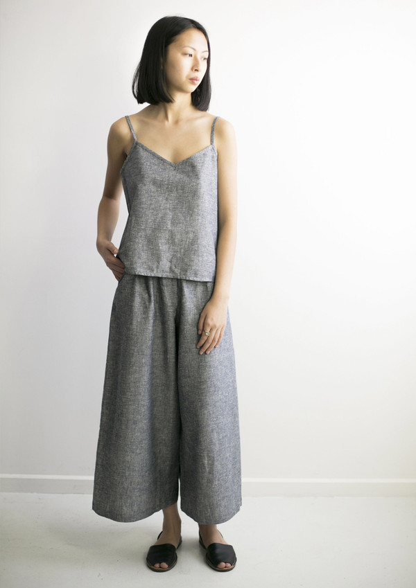 GOOD STUDIOS WOMENS HEMP LINEN WIDE PANT GOOD STUDIOS WOMENS HEMP LINEN WIDE PANT