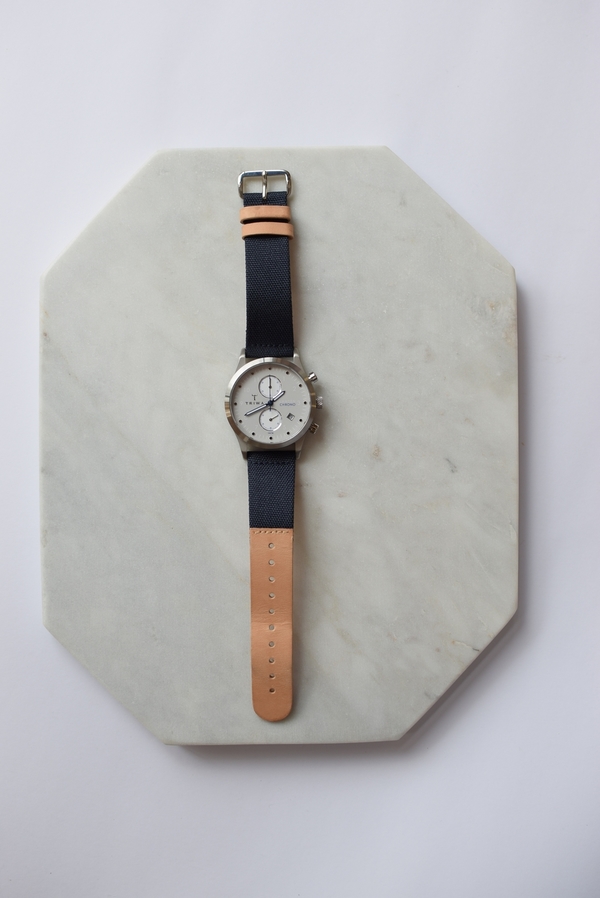 Triwa Shade Lansen Chrono Navy Canvas Classic Triwa Shade Lansen Chrono Navy Canvas Classic