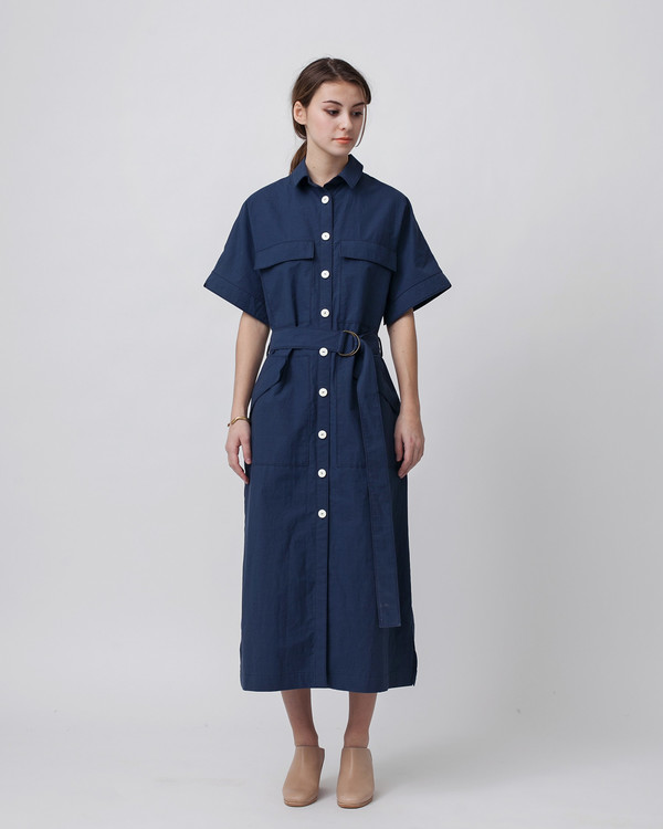 Luisa et la luna Aura Dress in Navy Luisa et la luna Aura Dress in Navy