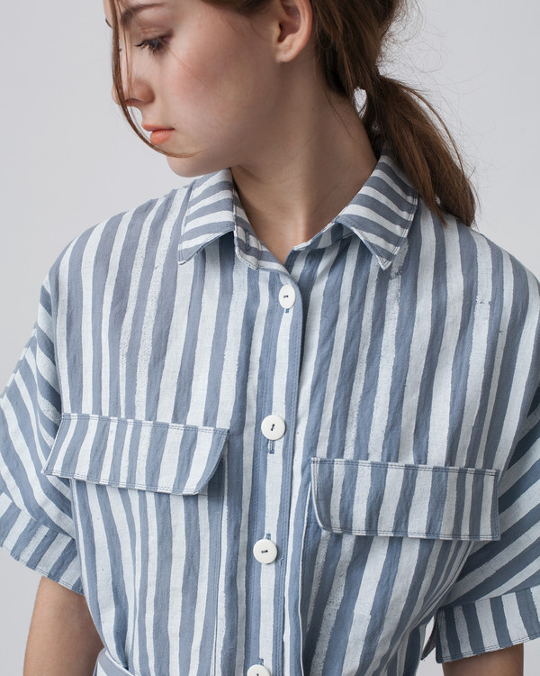 Luisa et la luna Aura Dress in Stripe Luisa et la luna Aura Dress in Stripe