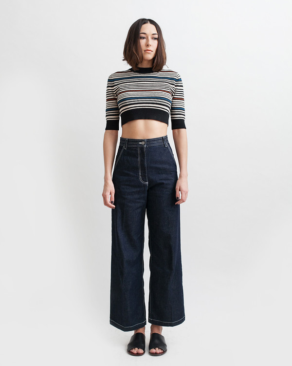 Rachel Comey Bishop Pant in Dark Indigo Rachel Comey Bishop Pant in Dark Indigo
