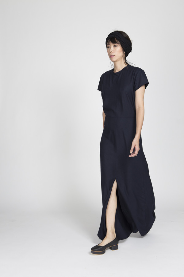 Ali Golden Cap Sleeve Maxi Dress in Black Ali Golden Cap Sleeve Maxi Dress in Black