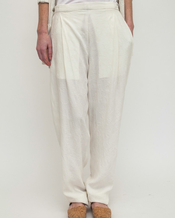 David Michael Chill Pants in White David Michael Chill Pants in White