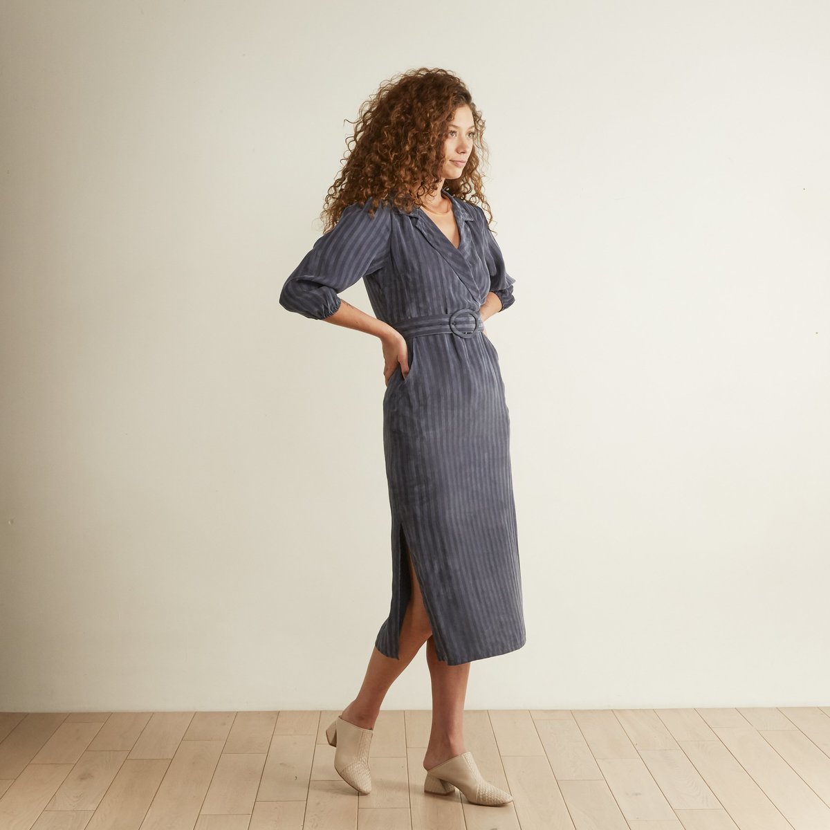 the odells wrap dress