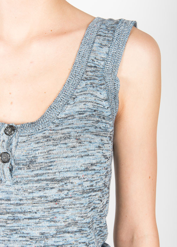 Micaela Greg Knit Jumpsuit - Jean Micaela Greg Knit Jumpsuit - Jean
