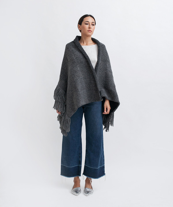 Rachel Comey Fringed Alpaca Wrap Rachel Comey Fringed Alpaca Wrap