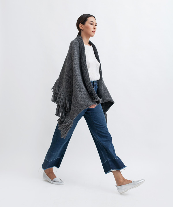 Rachel Comey Fringed Alpaca Wrap Rachel Comey Fringed Alpaca Wrap