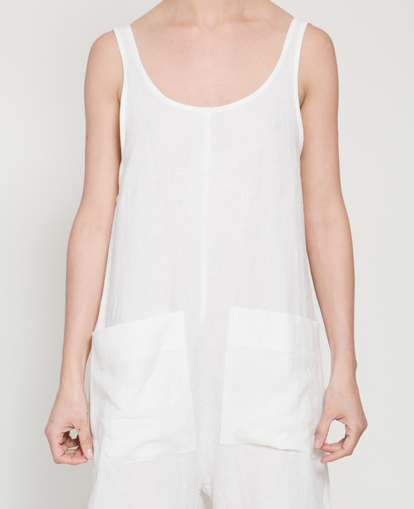 Ilana Kohn Gary Jumpsuit in white Ilana Kohn Gary Jumpsuit in white