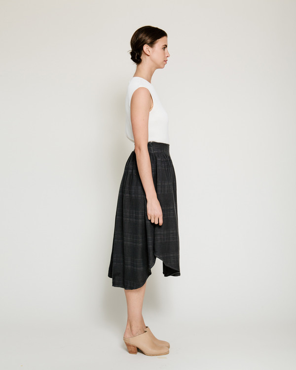 Nico Nico Joplin Textured Skirt in Liquorice Nico Nico Joplin Textured Skirt in Liquorice