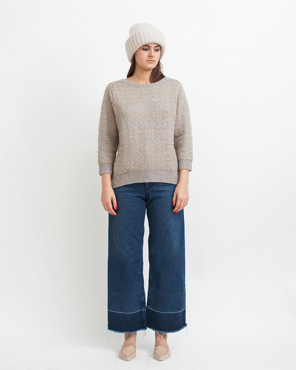Sessun Little Diamonds Alpaca Lurex Sweater Sessun Little Diamonds Alpaca Lurex Sweater