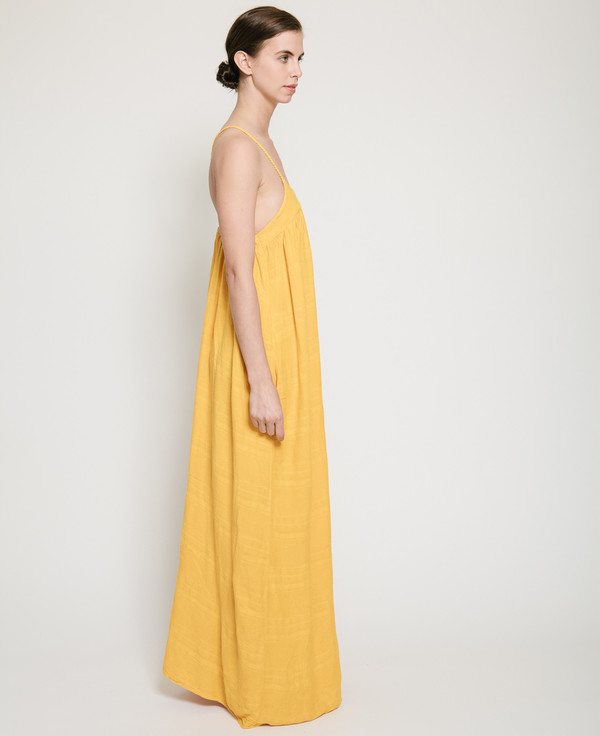 Nico Nico Mitchell Textured Dress in Mango Nico Nico Mitchell Textured Dress in Mango