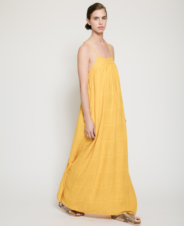 Nico Nico Mitchell Textured Dress in Mango Nico Nico Mitchell Textured Dress in Mango